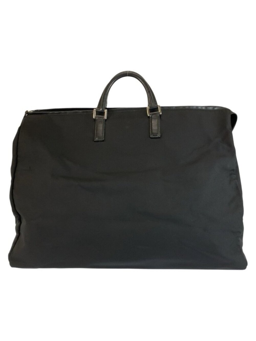 Gucci Black Silver Nylon 012 Boston Bag